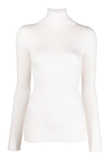 Gucci Gerippter Rollkragenpullover - Nude