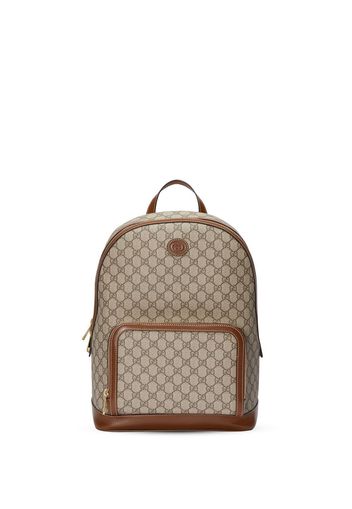 Gucci Rucksack aus GG Supreme Canvas - Braun