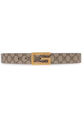 Gucci reversible interlocking-G belt - Braun