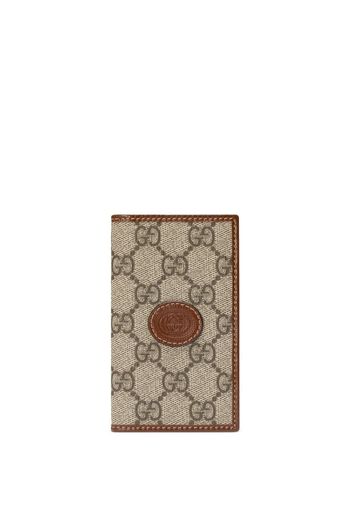 Gucci GG-canvas bi-fold wallet - Braun