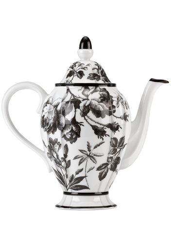 Gucci Herbarium floral-print coffee pot - Schwarz