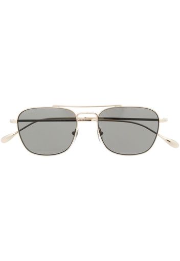 Gucci Eyewear Sonnenbrille mit eckigem Gestell - Gold