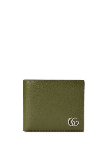 Gucci GG Marmont leather bi-fold wallet - Grün