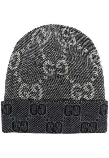 Gucci GG Supreme Beanie - Schwarz