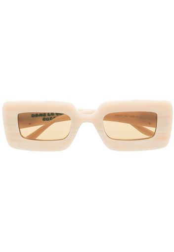 Gucci Eyewear rectangle frame sunglasses - Nude