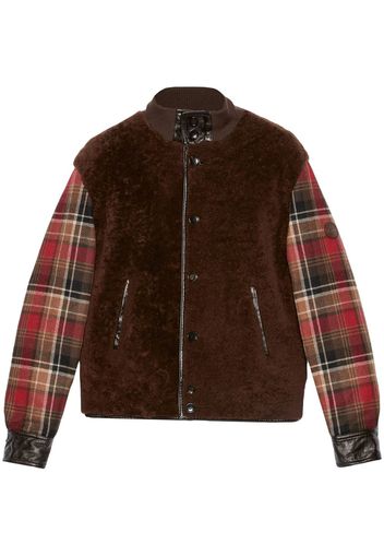 Gucci Wendbare Lederjacke - Braun