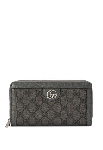 Gucci Portemonnaie mit GG-Print - Grau