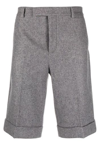 Gucci tailored cashmere-wool shorts - Grau