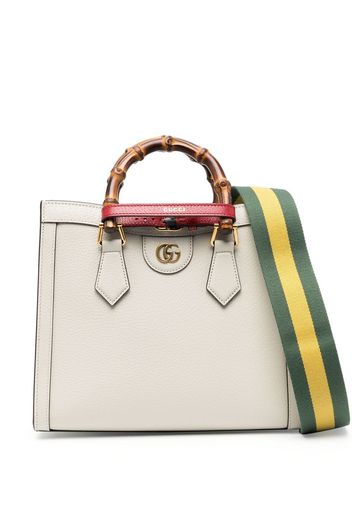 Gucci logo-plaque shoulder bag - Nude