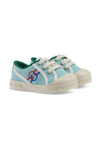 Gucci Kids 1977 Tennis Sneakers mit GG - Blau