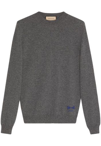 Gucci Knit cashmere sweater - Grau