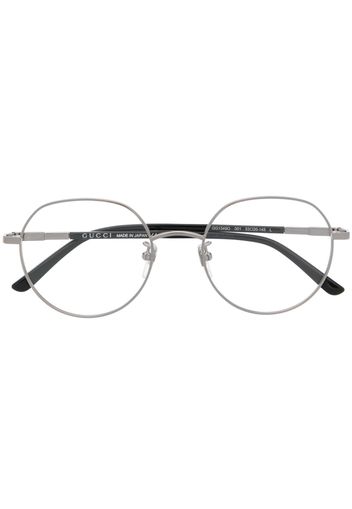 Gucci Eyewear round-frame glasses - Silber