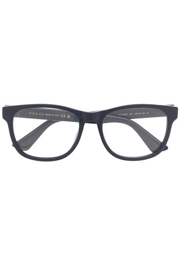 Gucci Eyewear square-frame glasses - Blau