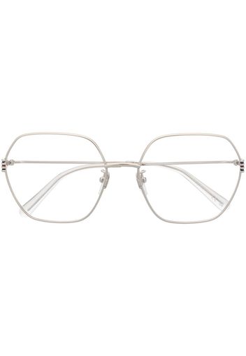 Gucci Eyewear geometric-frame glasses - Silber