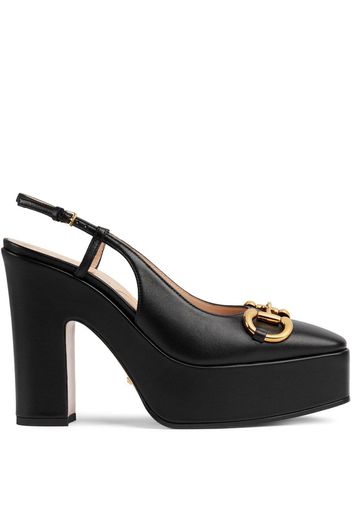 Gucci Pumps mit Plateau 120mm - Schwarz