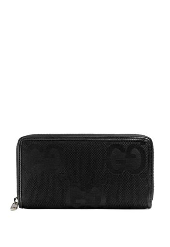 Gucci Jumbo GG continental wallet - Schwarz