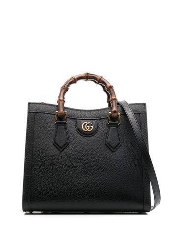 Gucci logo-plaque shoulder bag - Schwarz