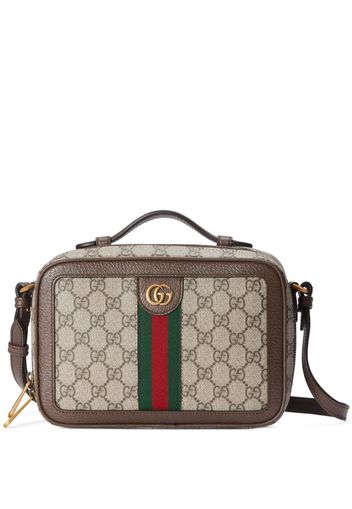 Gucci Ophidia monogram-pattern messenger bag - Nude