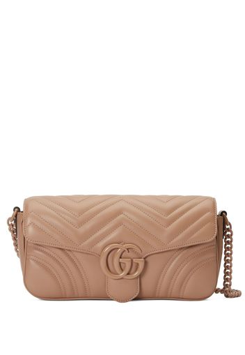 Gucci GG Marmont Schultertasche - Nude