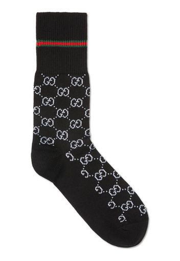 Gucci Socken mit GG - Schwarz