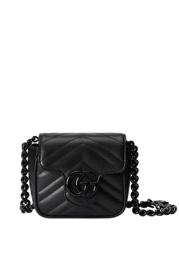 Gucci matelassé leather belt bag - Schwarz