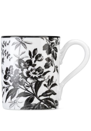 Gucci Herbarium glazed mug - Schwarz