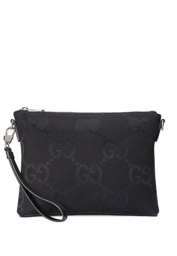 Gucci medium Jumbo GG messenger bag - Schwarz