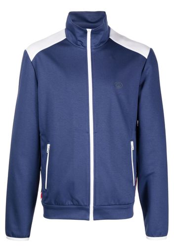 Gucci Leichte Jacke in Colour-Block-Optik - Blau