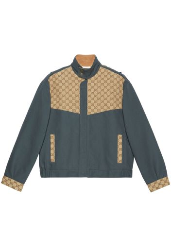 Gucci Jacke aus GG Supreme Canvas - Blau