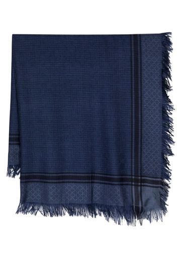 Gucci Schal aus GG-Jacquard - Blau