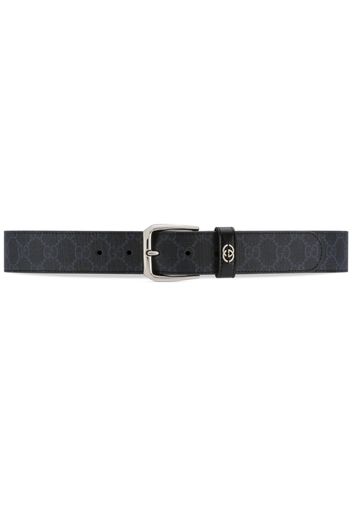 Gucci leather adjustable belt - Schwarz