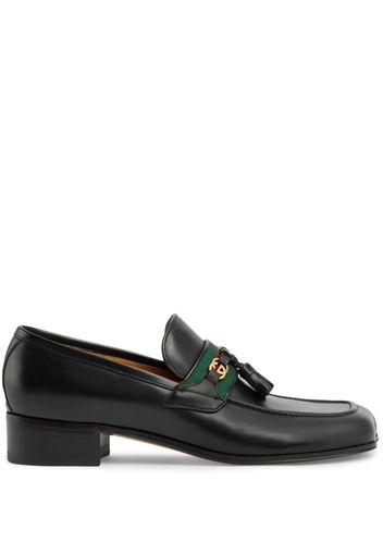 Gucci Web Interlocking G loafers - 1066 NERO