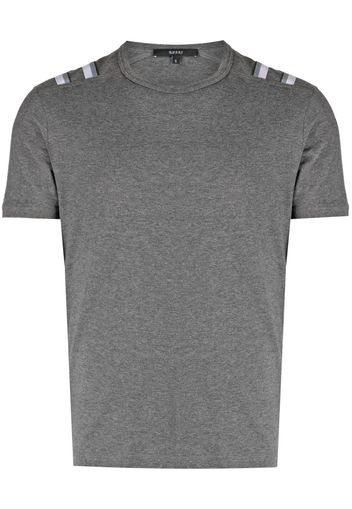 Gucci T-Shirt mit Streifendetail - Grau