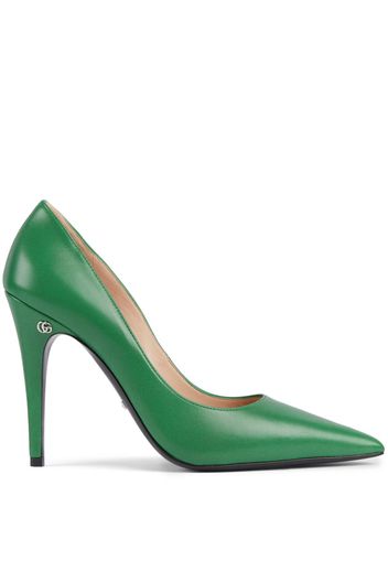 Gucci Pumps mit spitzer Kappe 105mm - Grün