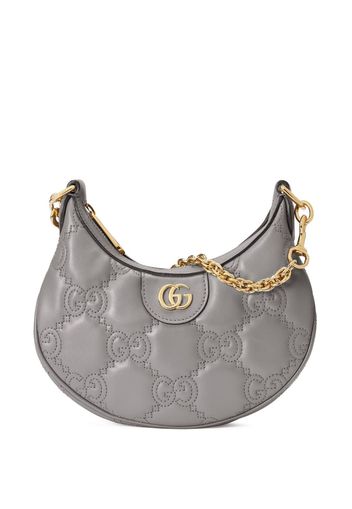 Gucci mini GG matelassé shoulder bag - 1275 그레이