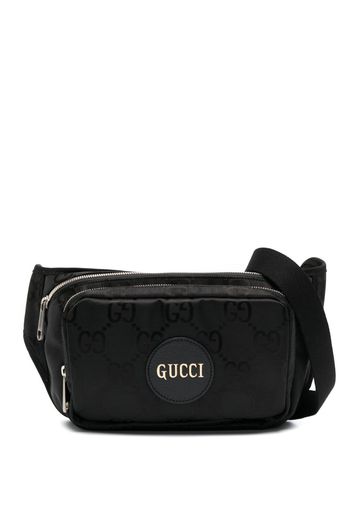 Gucci Double G logo-patch belt bag - Schwarz