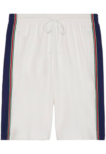 Gucci Interlocking G-patch track shorts - Weiß