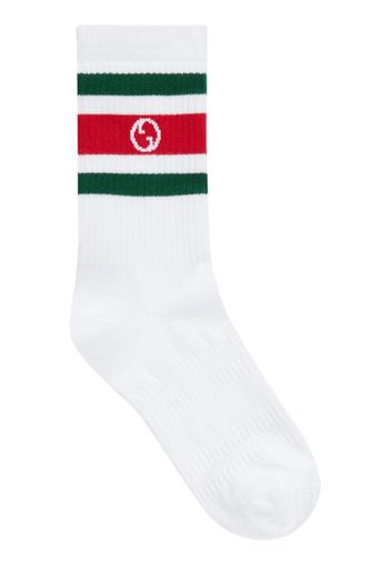 Gucci Interlocking G cotton socks - 6566 White