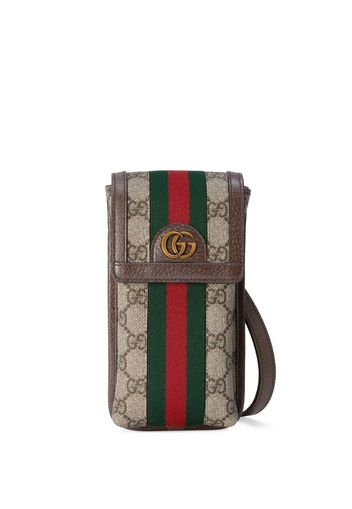 Gucci Mini Ophidia GG Schultertasche - Nude