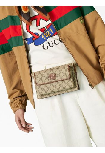 Gucci Gürteltasche aus GG Supreme-Canvas - Nude