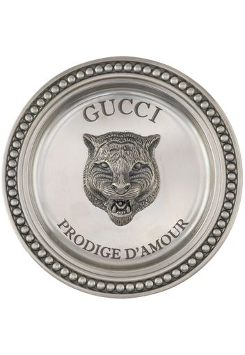 Gucci Räuchergefäß mit Tigerkopf - Silber