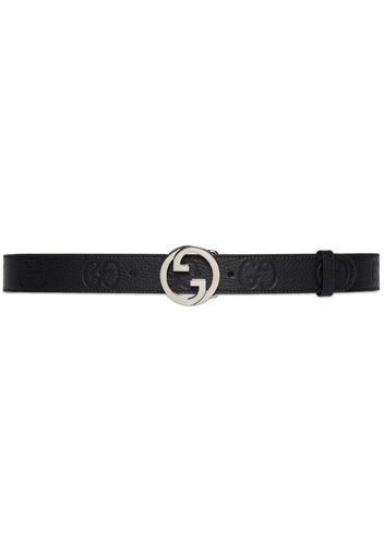 Gucci Blondie leather belt - Schwarz