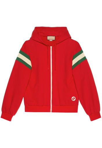 Gucci Hoodie mit Logo-Print - Rot