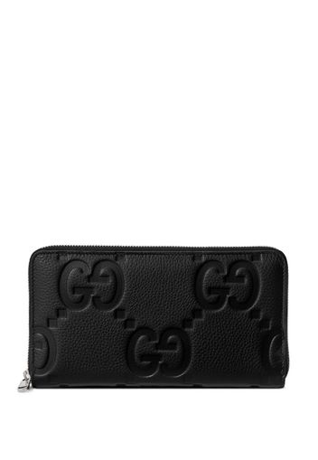 Gucci Portemonnaie mit Jumbo GG - Schwarz