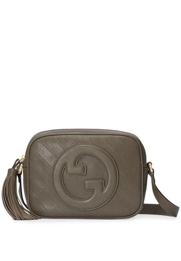 Gucci small Blondie leather shoulder bag - Braun