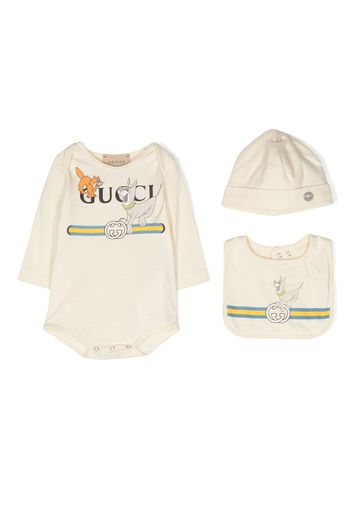 Gucci Kids x The Jetsons© bodysuit set - Nude