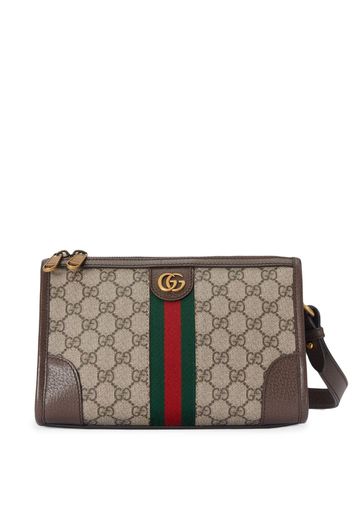 Gucci Kuriertasche aus GG Canvas - Nude