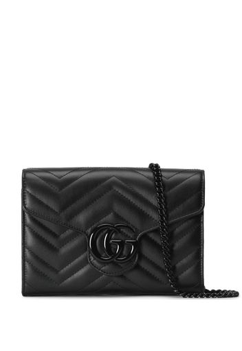 Gucci Marmont leather mini bag - Schwarz