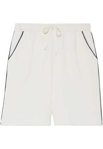 Gucci Double G knee-length shorts - Weiß