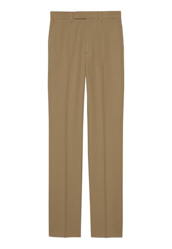 Gucci Hose mit weitem Bein - Braun